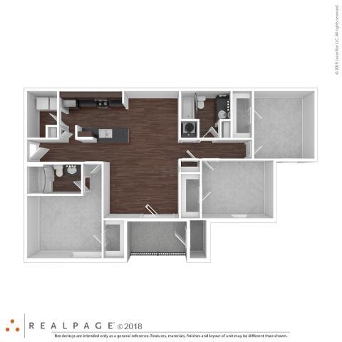 Floor Plan - 3A 3 Bedroom