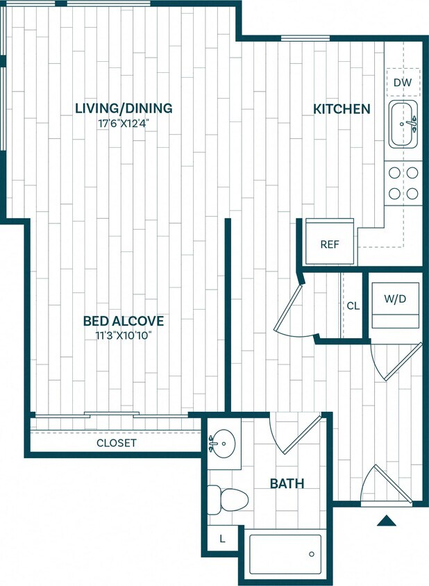 Floor Plan - Studio-S3
