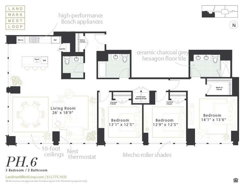 Floor Plan - PH. 6