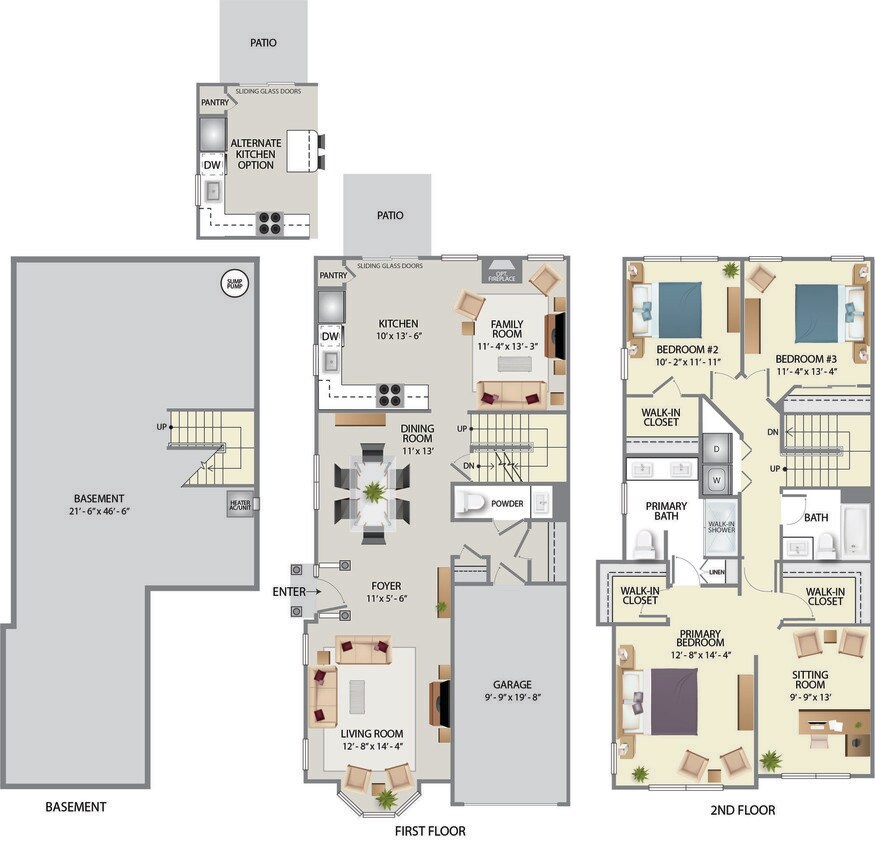 Floor Plan - The Buckingham I