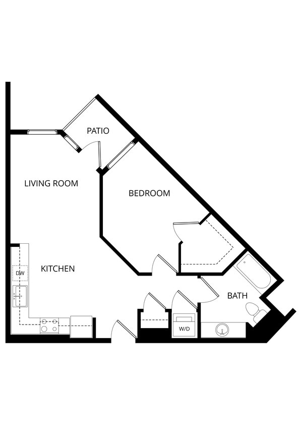 Floor Plan - Integrity -1X1