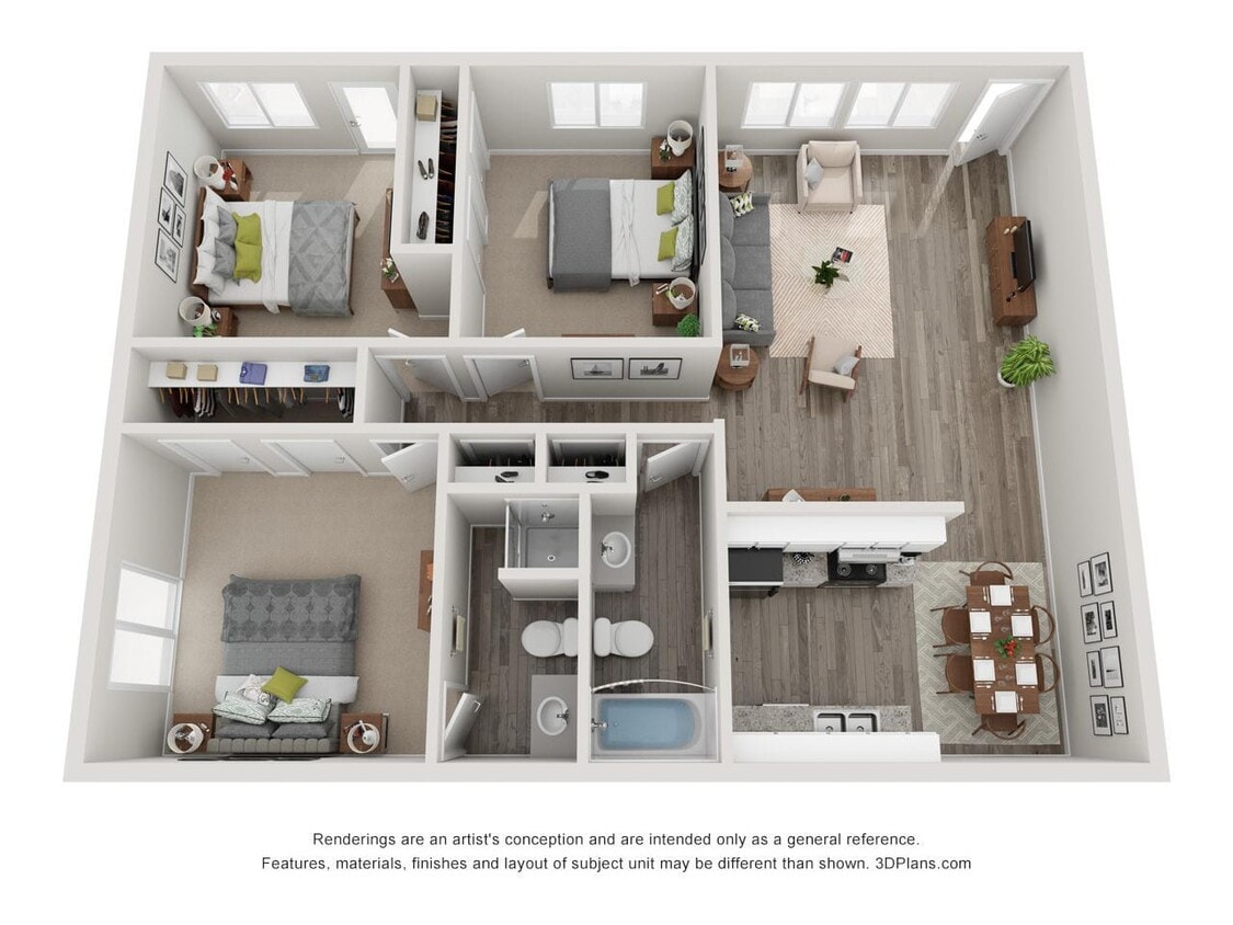 Floor Plan - 3x2-ch