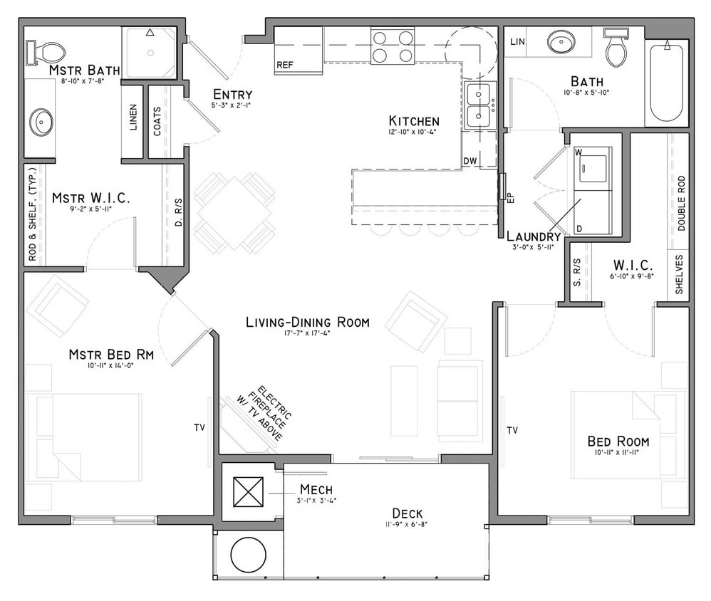 Floor Plan - Conestoga (C1-54)