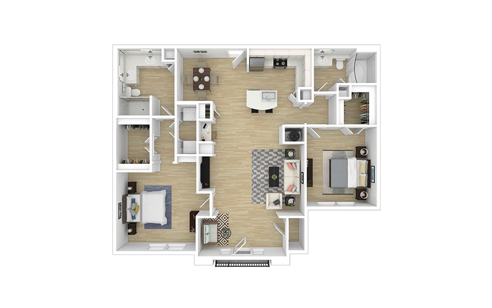Floor Plan - The Beltline - Premium