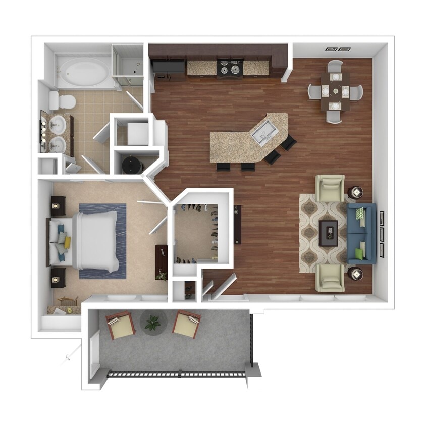 Floor Plan - Seminole - A3