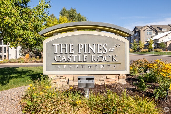 Monument Signage - Pines at Castle Rock