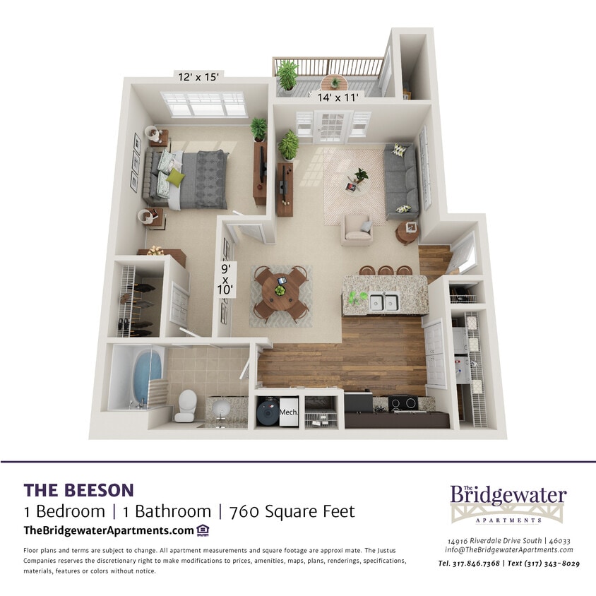 Floor Plan - The Beeson
