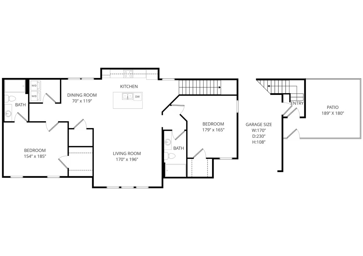 Floor Plan - Unit Plan B3