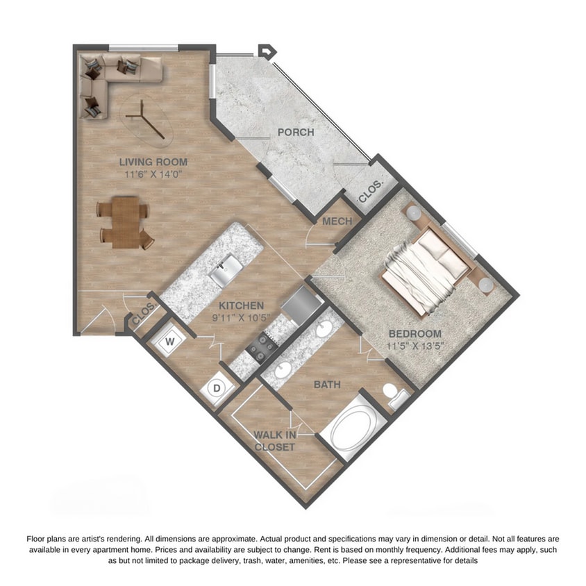 Floor Plan - Cape Flattery