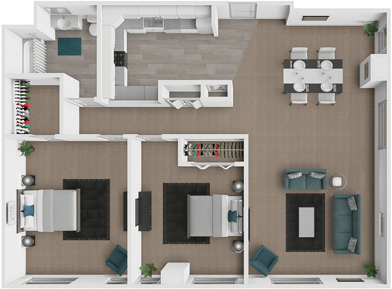 Floor Plan - The Hepburn