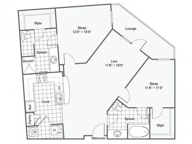 Floor Plan - Bastrop