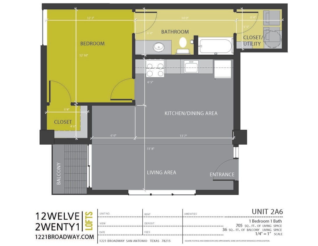 Floor Plan - 2A6