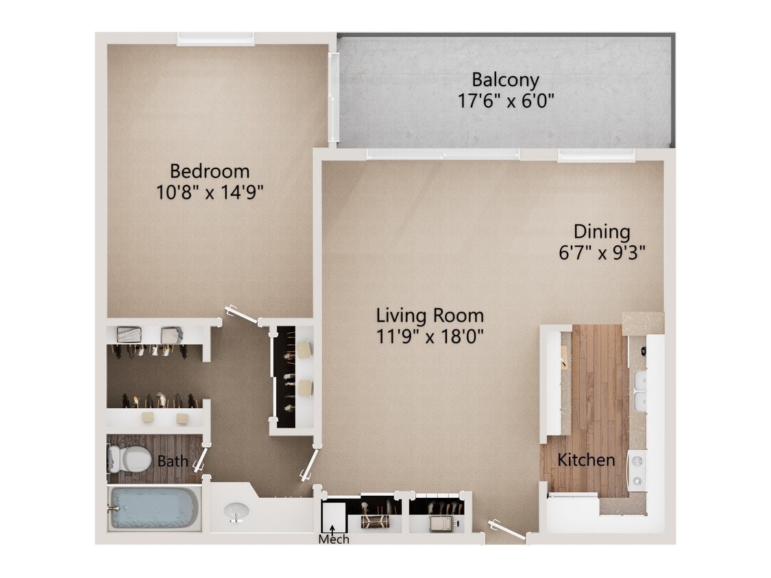 Floor Plan - Balboa 2