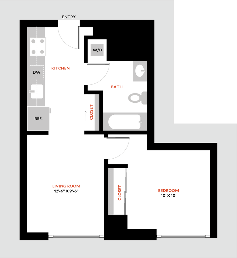 Floor Plan - Plan 1C