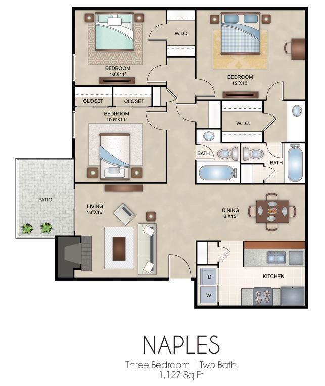 Floor Plan - Naples- C1