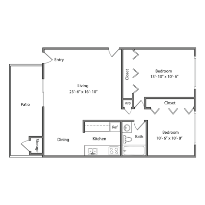 Floor Plan - Plan 2AR