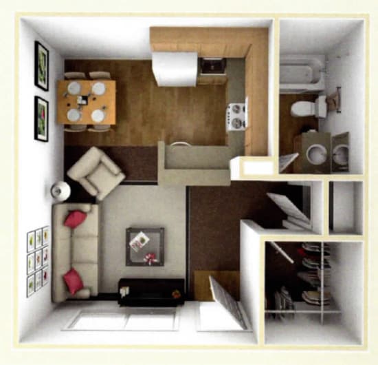 Floor Plan - Studio