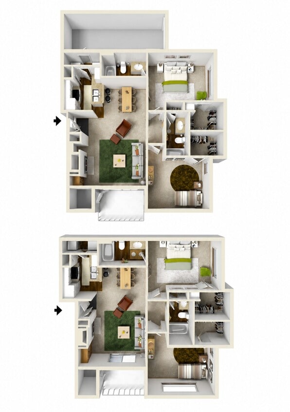 Floor Plan - B2 Upgraded