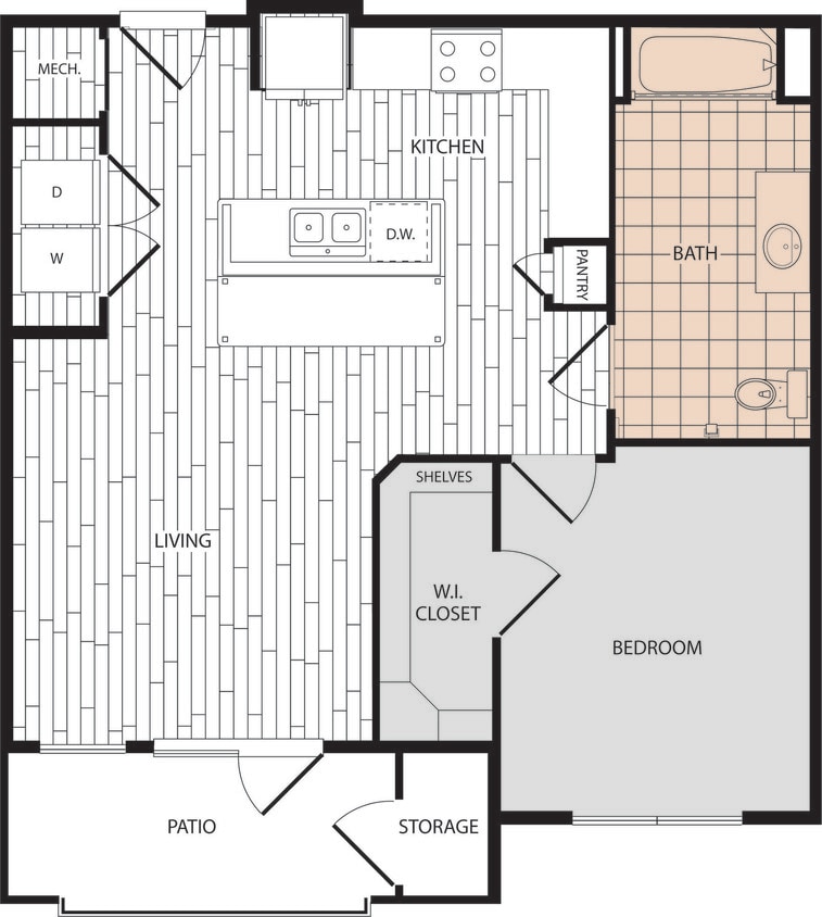 Floor Plan - A4-H