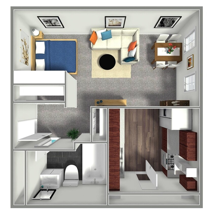 Floor Plan - The Marcy