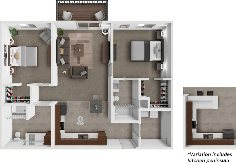 Floor Plan - Long-Horned
