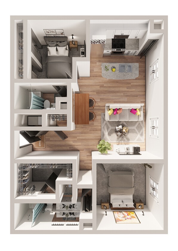 Legacy North - B2MC0 Floor Plan - B2M