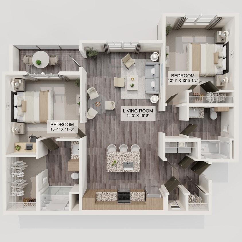 Floor Plan - The Magnolia (B2)