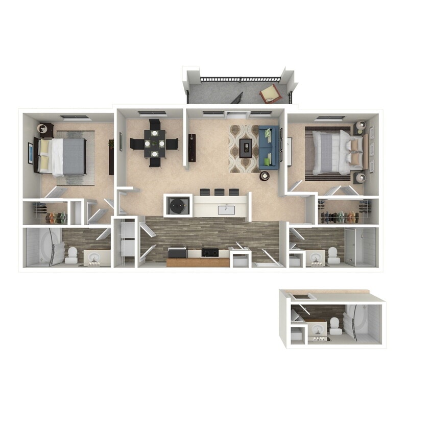 Floor Plan - The Michigan