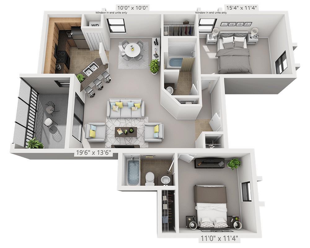 Floor Plan - Plan B2A