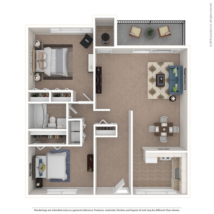 Floor Plan - 2x1 - Dogwood