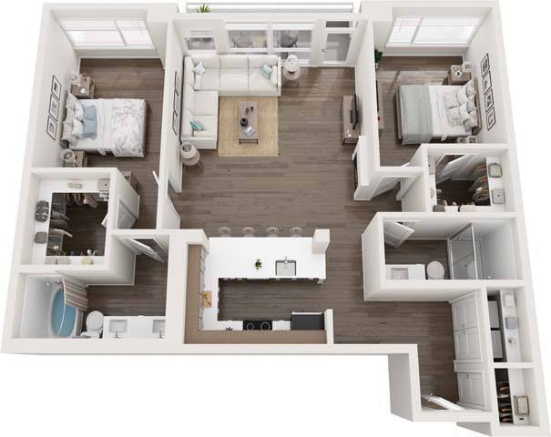 Floor Plan - B2L2