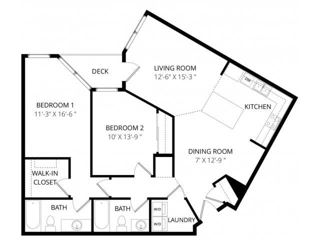 Floor Plan - Emerald Dunes