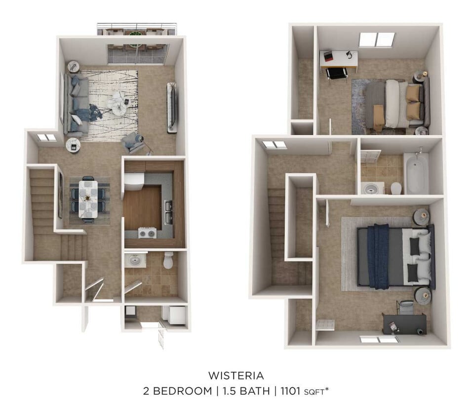Floor Plan - Wisteria