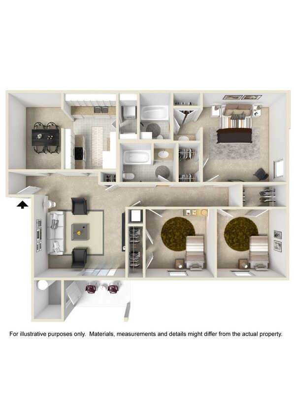 Floor Plan - The Walker