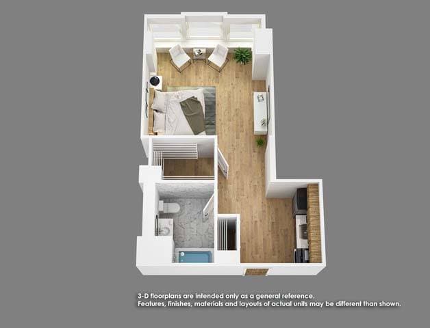 Floor Plan - Studio -S1