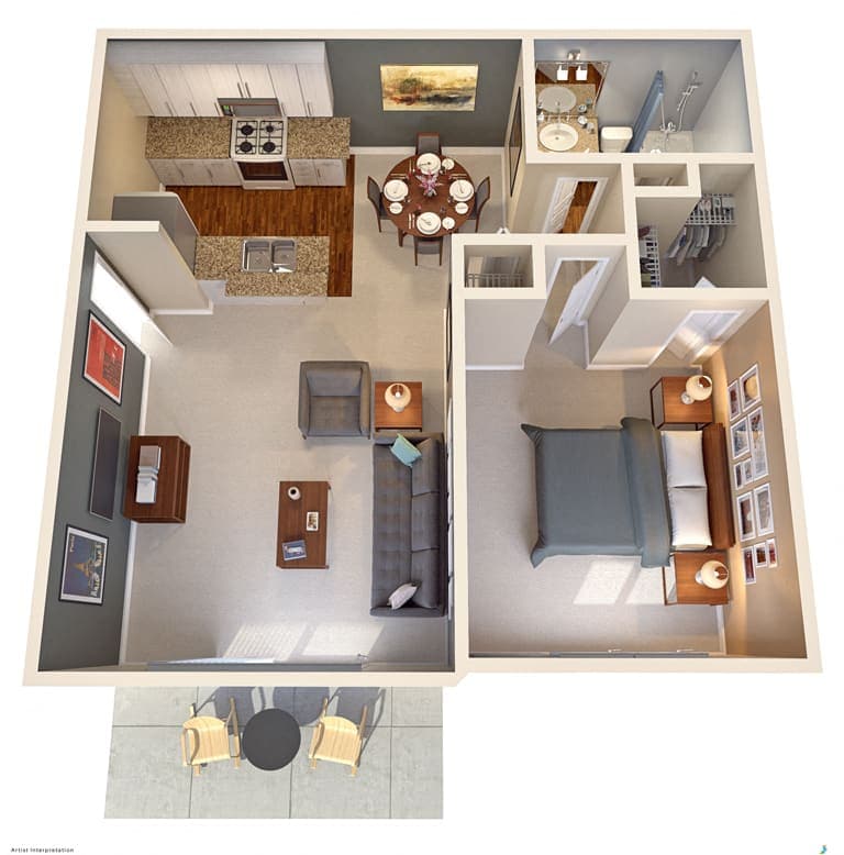 turtle pointe carrington 676.jpg - 1 bed/1 bath