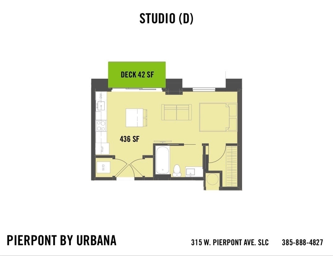 Floor Plan - STUDIO (D)