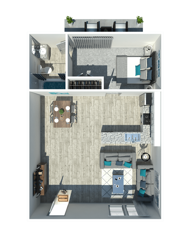 Floor Plan - The Jetty