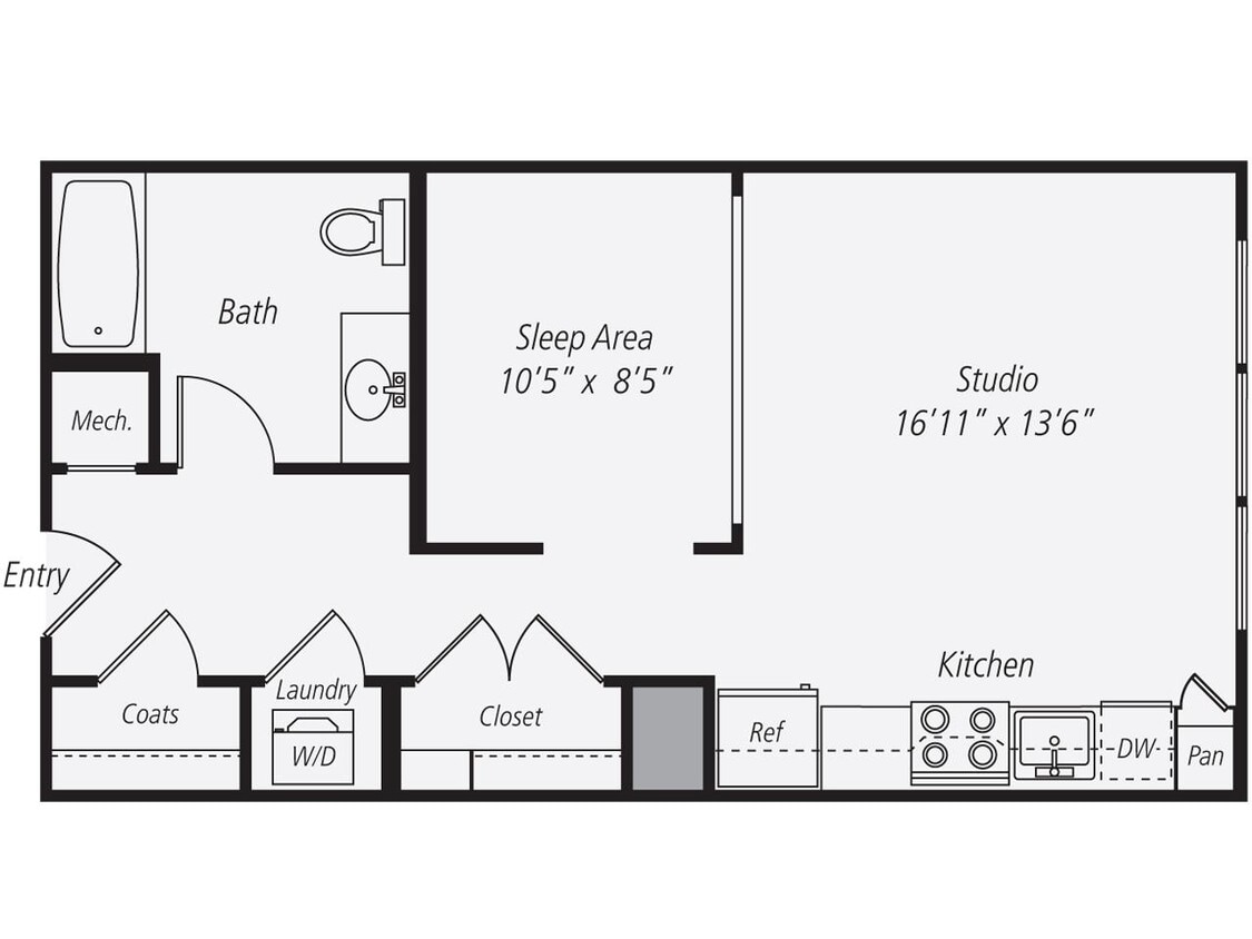 Floor Plan - S1-606