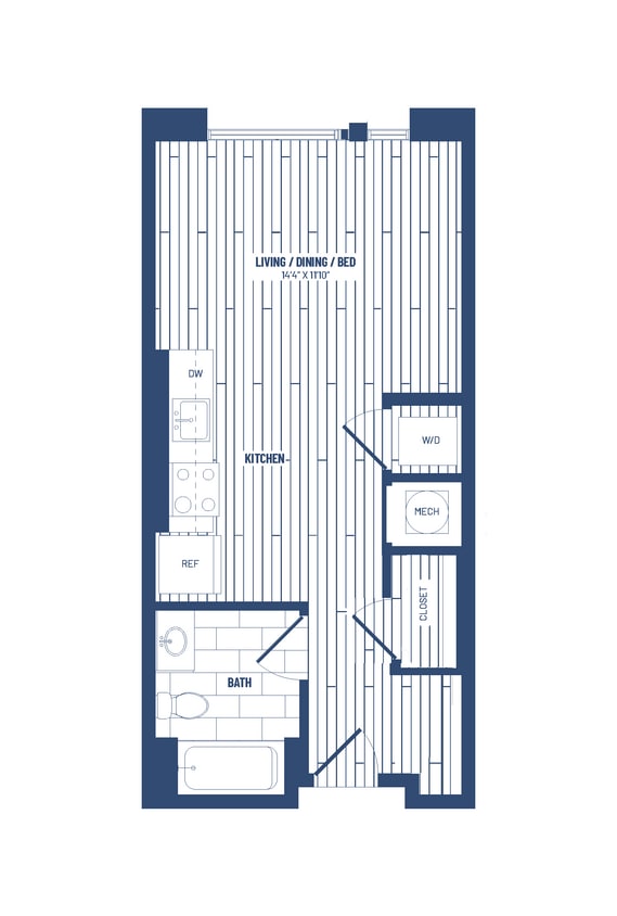 Floor Plan - Studio-HS3