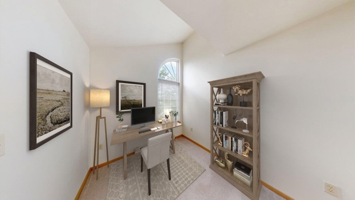 Floor Plan - Phase 2 - 2 Bed, 1 Bath + Den Primrose