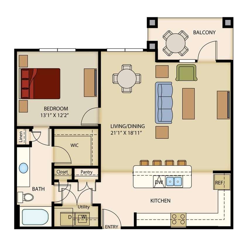 TruNorth Floor Plan A9 - A9