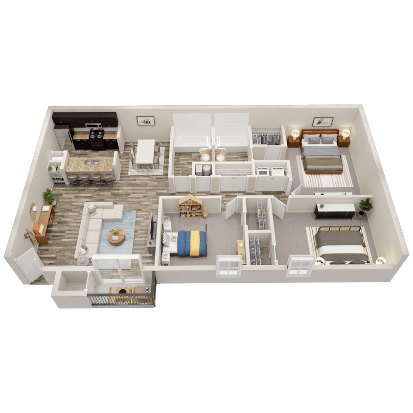 Floor Plan - The Allatona