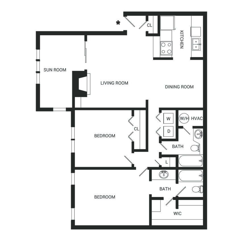 Floor Plan - Willow