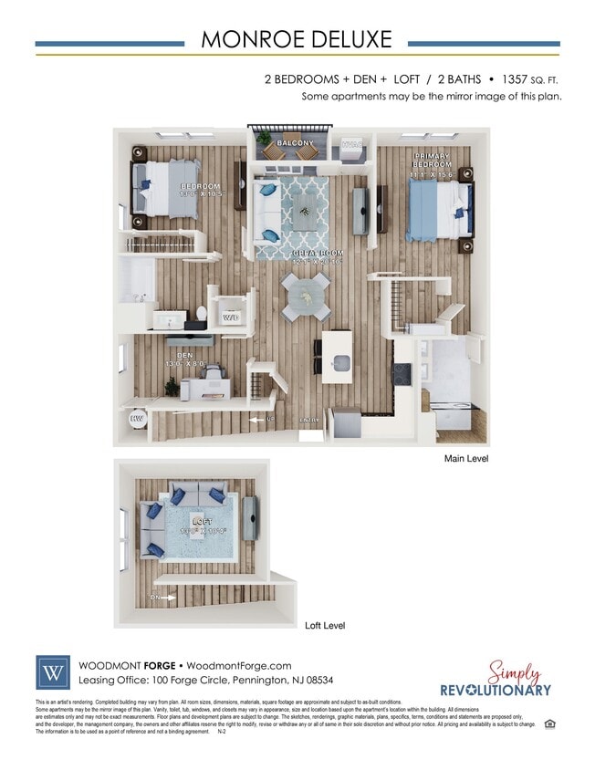 Floor Plan - MONROE DELUXE