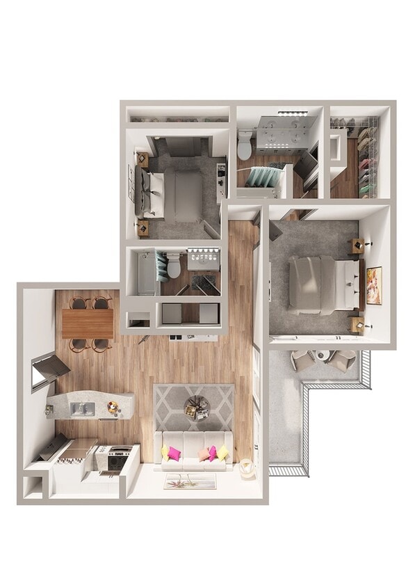 Legacy North - B2GC0 Floor Plan - B2G