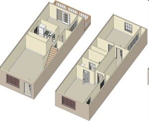 2BR/2.5BA - 2X2.5 THN