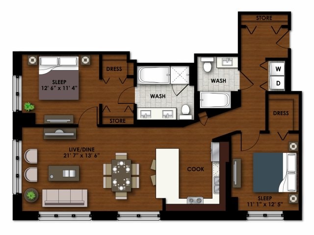 Floor Plan - P-C650