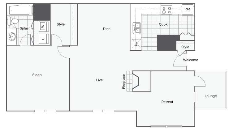 Floor Plan - Honeysuckle LURA 50 