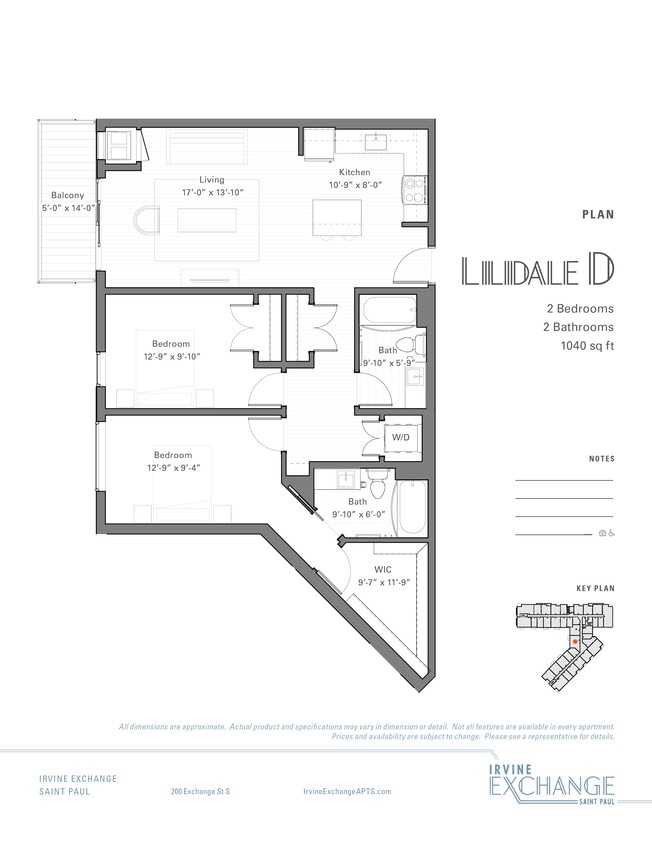 Lilidale D floor plan Irvine Exchange - Lilidale D